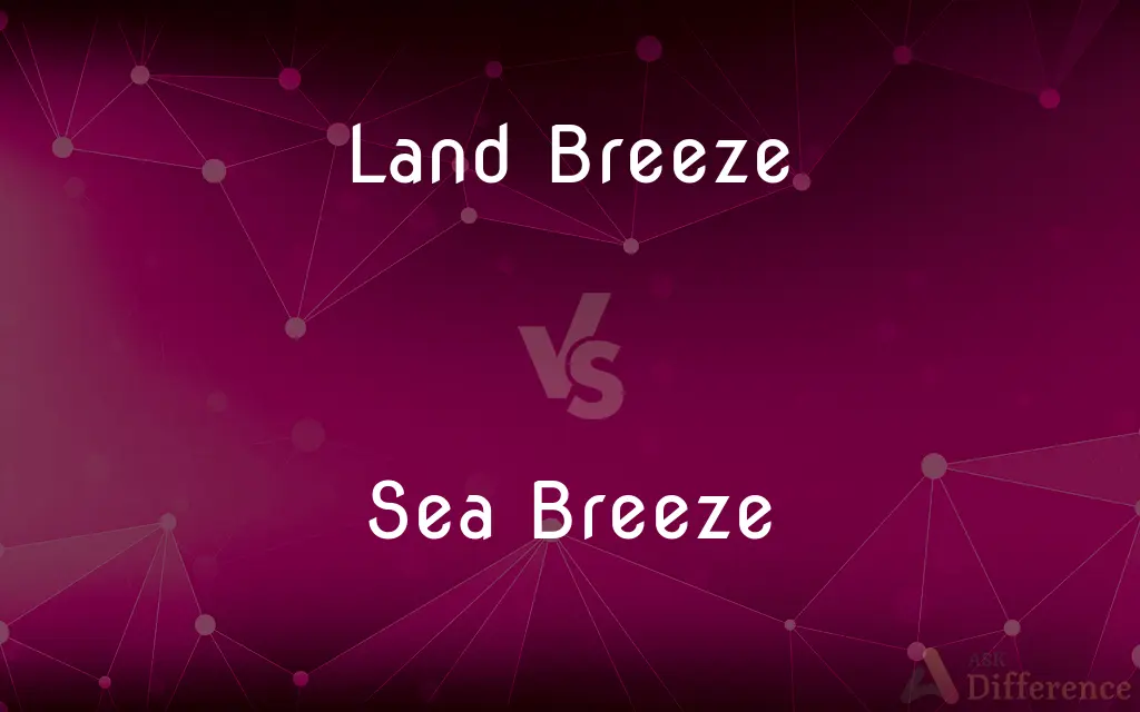 Land Breeze vs. Sea Breeze — What's the Difference?