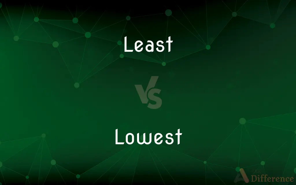  Least Vs Lowest What s The Difference 