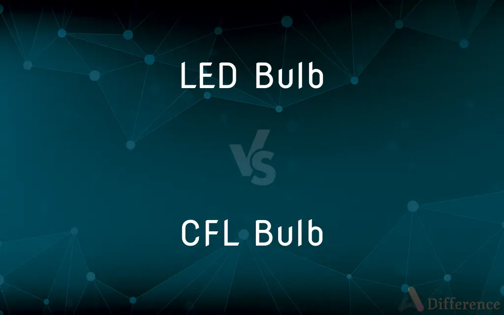 LED Bulb vs. CFL Bulb — What's the Difference?