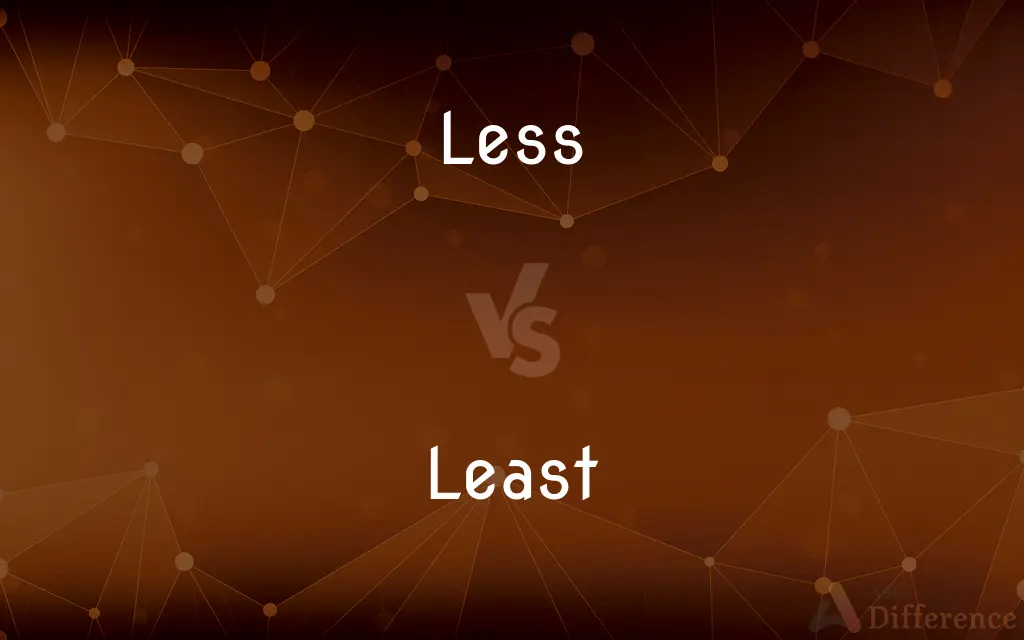  Less Vs Least What s The Difference 