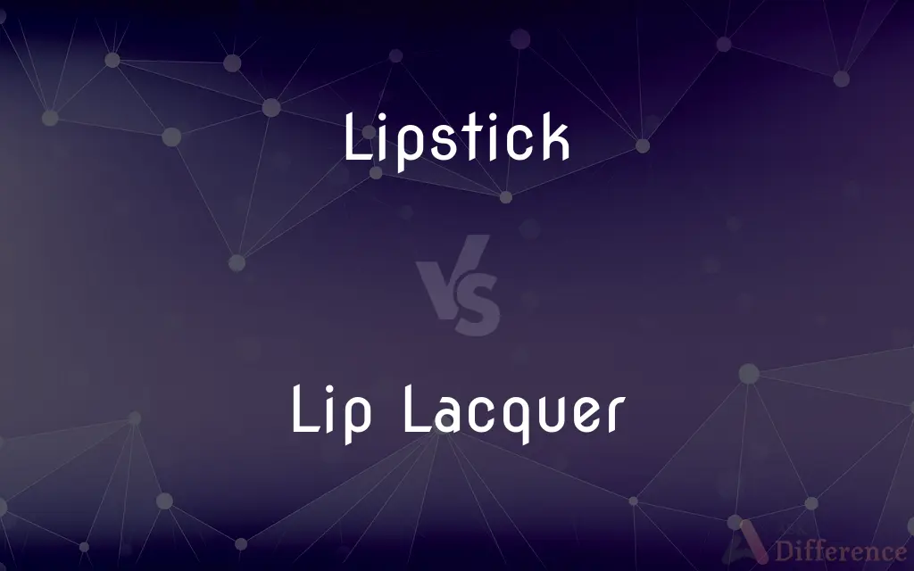 Lipstick vs. Lip Lacquer — What's the Difference?