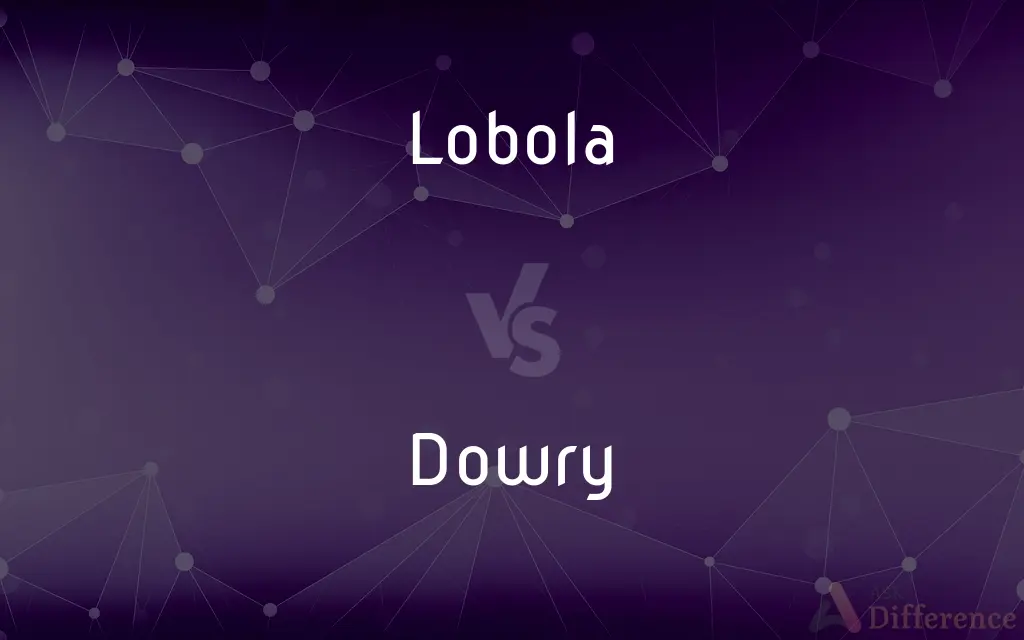 Lobola vs. Dowry — What's the Difference?