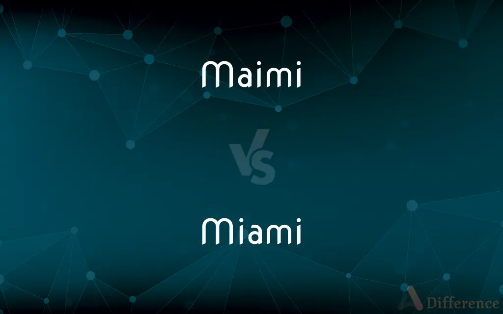 Maimi vs. Miami — Which is Correct Spelling?