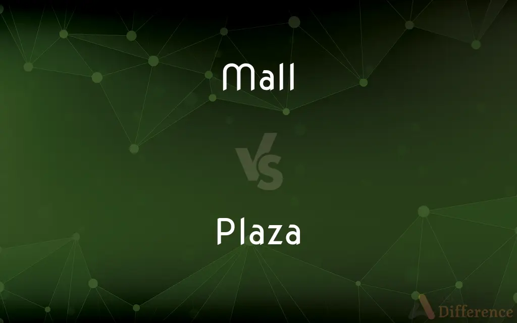 Mall vs. Plaza — What's the Difference?