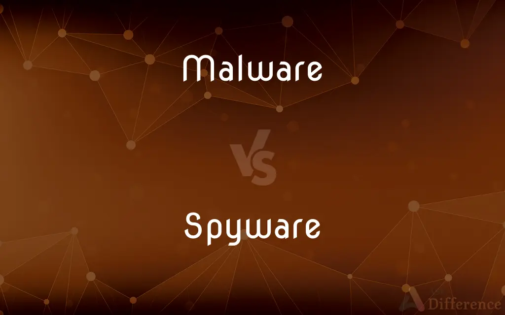 Malware vs. Spyware — What's the Difference?