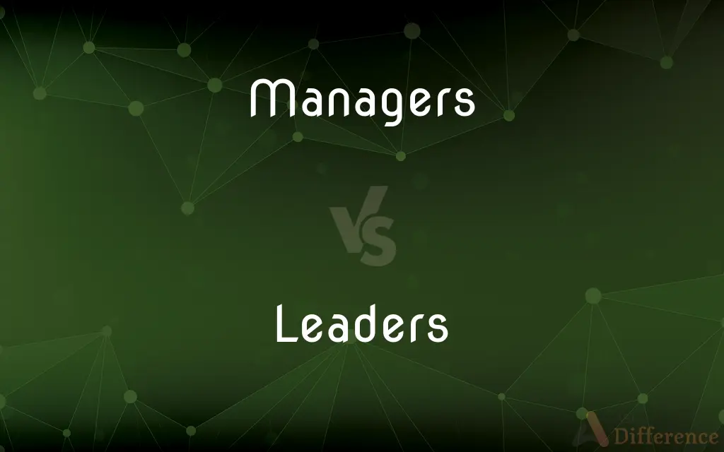 Managers vs. Leaders — What's the Difference?