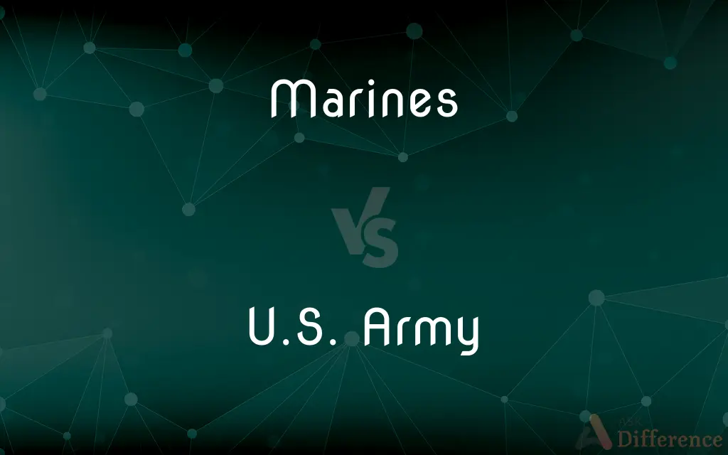Marines vs. U.S. Army — What's the Difference?