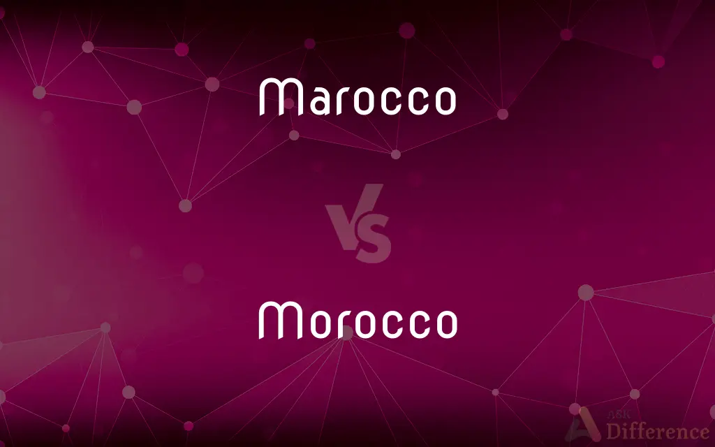 Marocco vs. Morocco — Which is Correct Spelling?