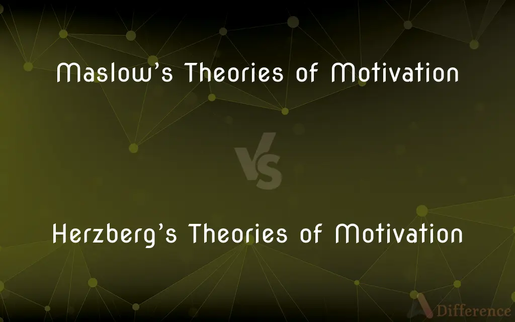 Maslow’s Theories of Motivation vs. Herzberg’s Theories of Motivation — What's the Difference?