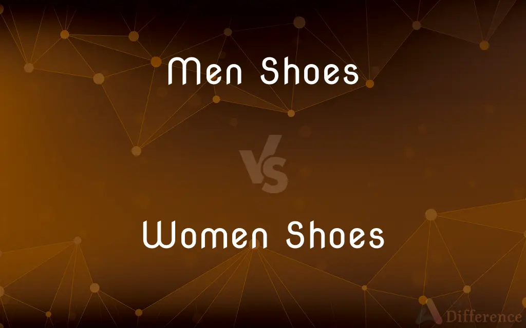 Men Shoes vs. Women Shoes — What's the Difference?