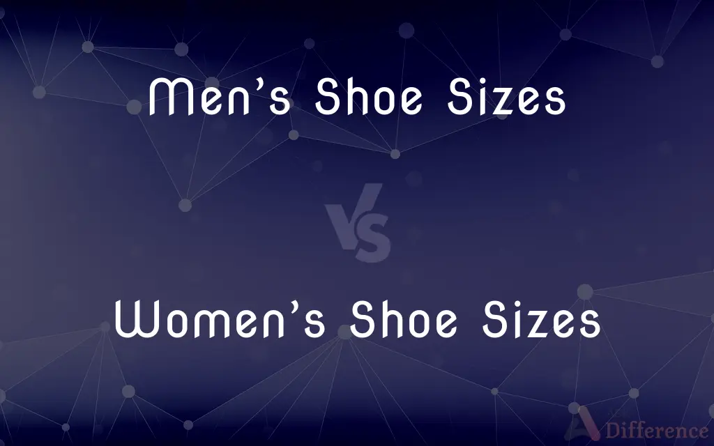 Men’s Shoe Sizes vs. Women’s Shoe Sizes — What's the Difference?