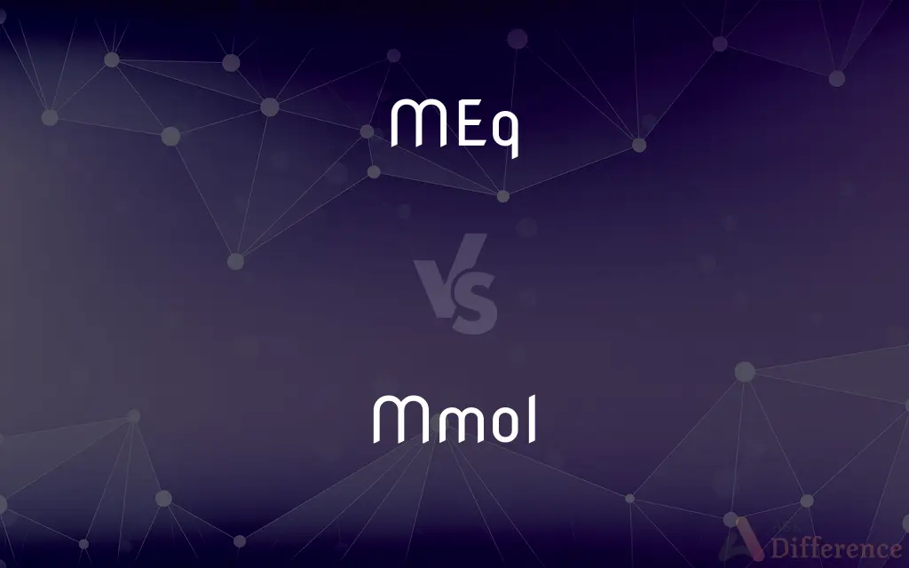 MEq vs. Mmol — What's the Difference?