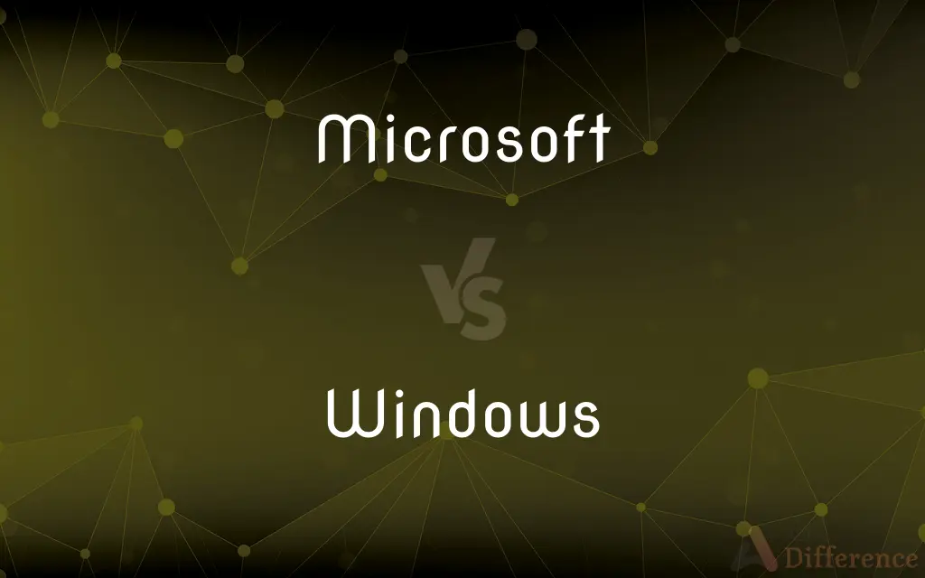 Microsoft vs. Windows — What's the Difference?