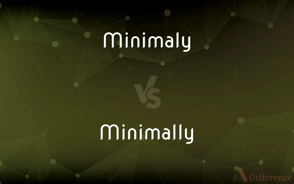 Minimaly vs. Minimally — Which is Correct Spelling?