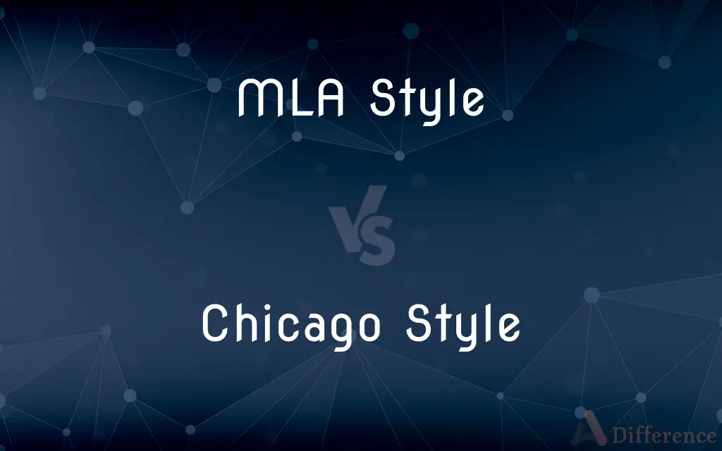 MLA Style vs. Chicago Style — What's the Difference?