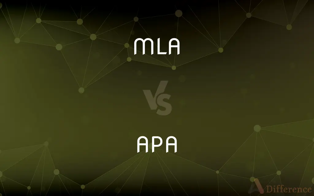 MLA vs. APA — What's the Difference?