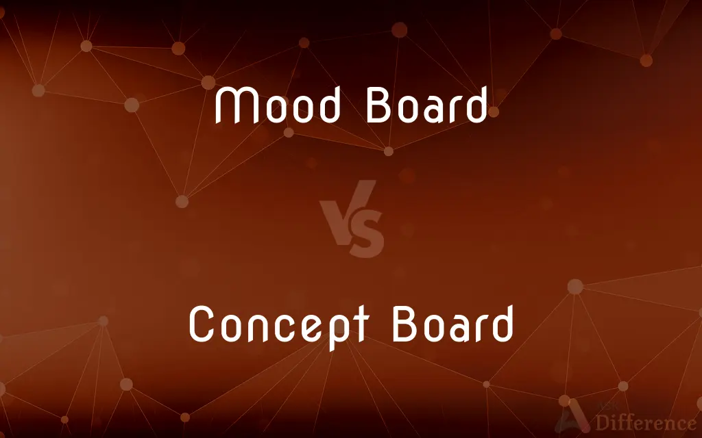 Mood Board vs. Concept Board — What's the Difference?