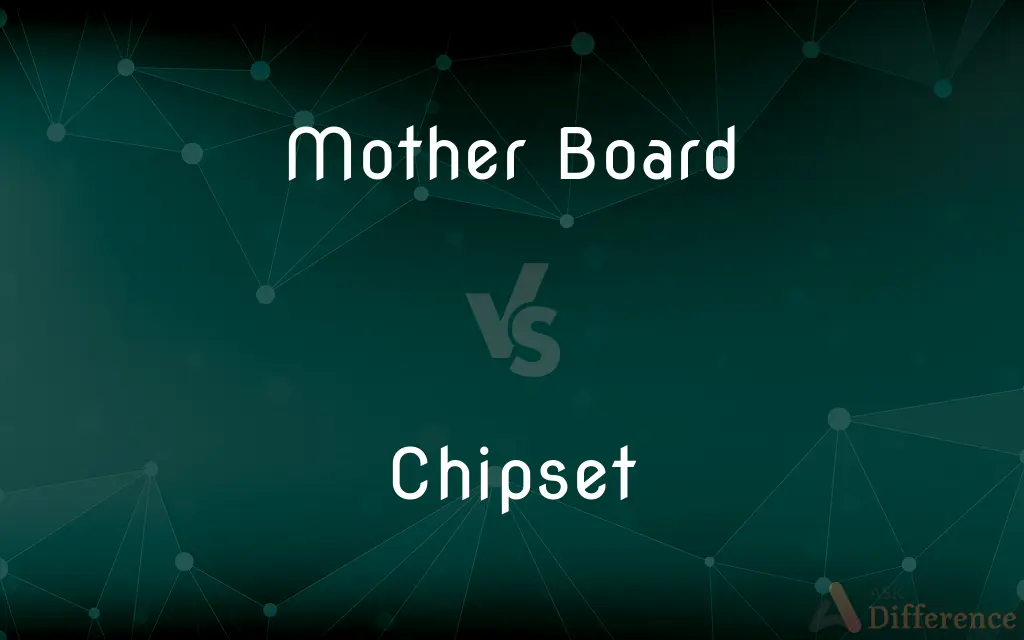 Mother Board vs. Chipset — What's the Difference?