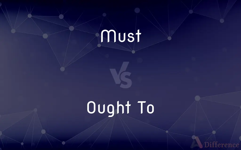Must vs. Ought To — What's the Difference?