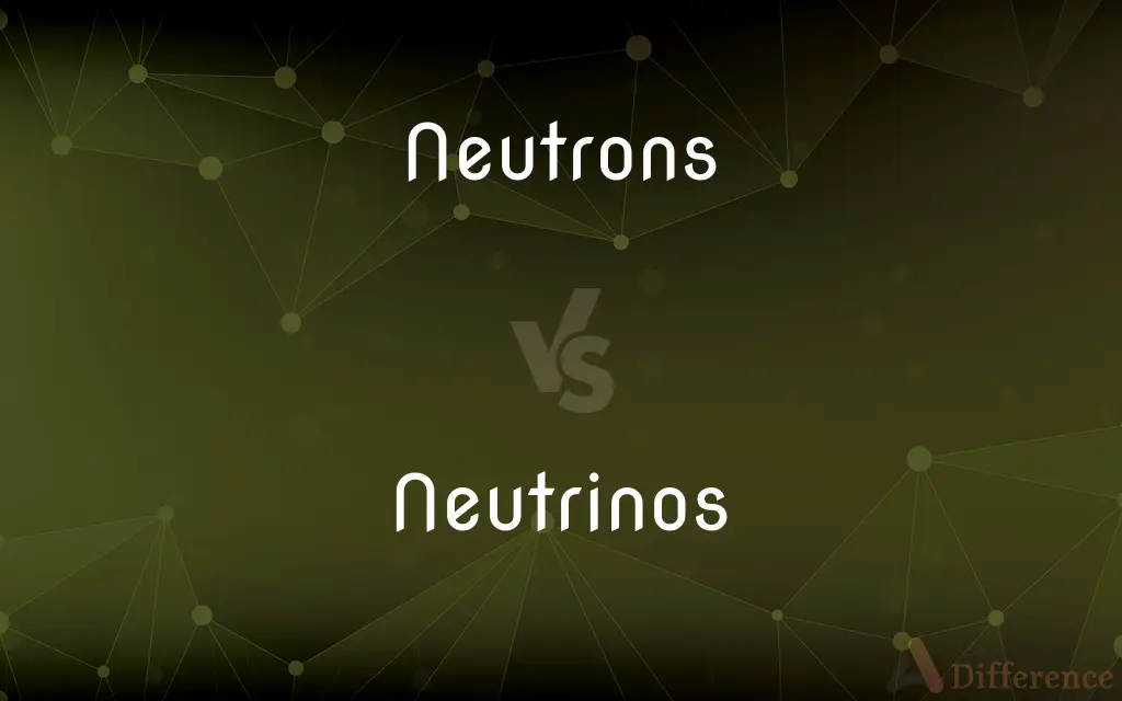 Neutrons vs. Neutrinos — What's the Difference?