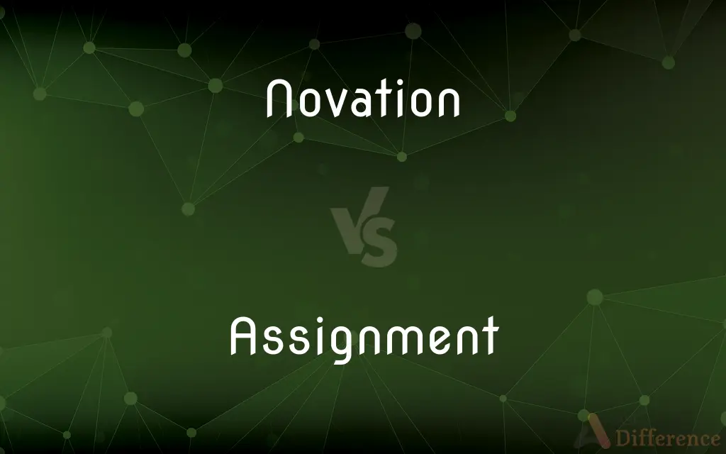 differences between assignment and novation