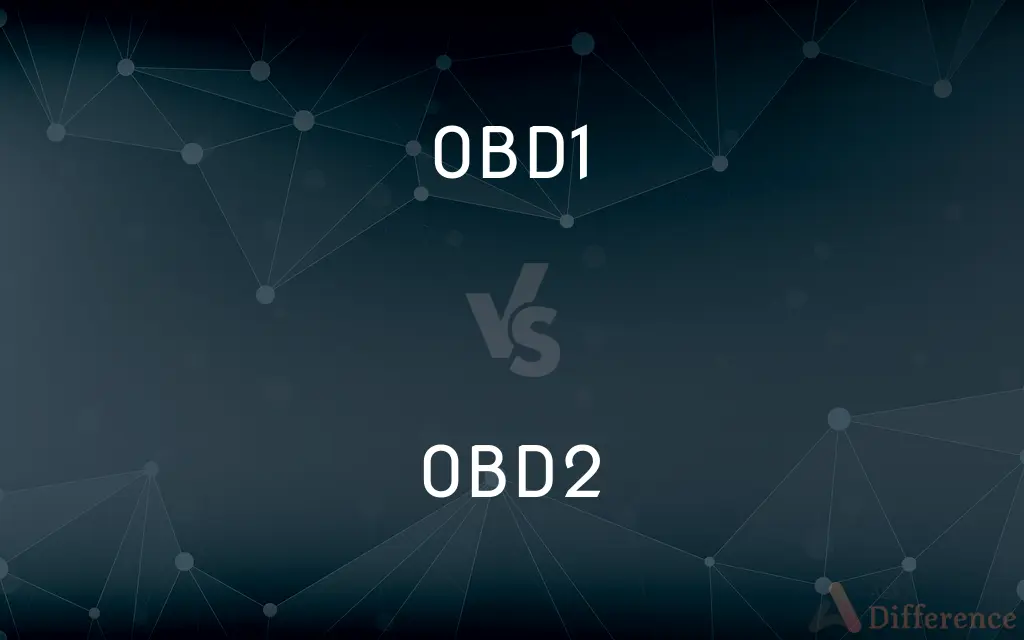 OBD1 vs. OBD2 — What's the Difference?