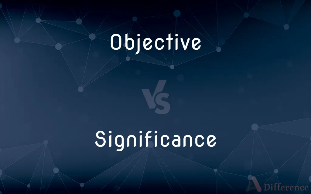 Objective vs. Significance — What's the Difference?