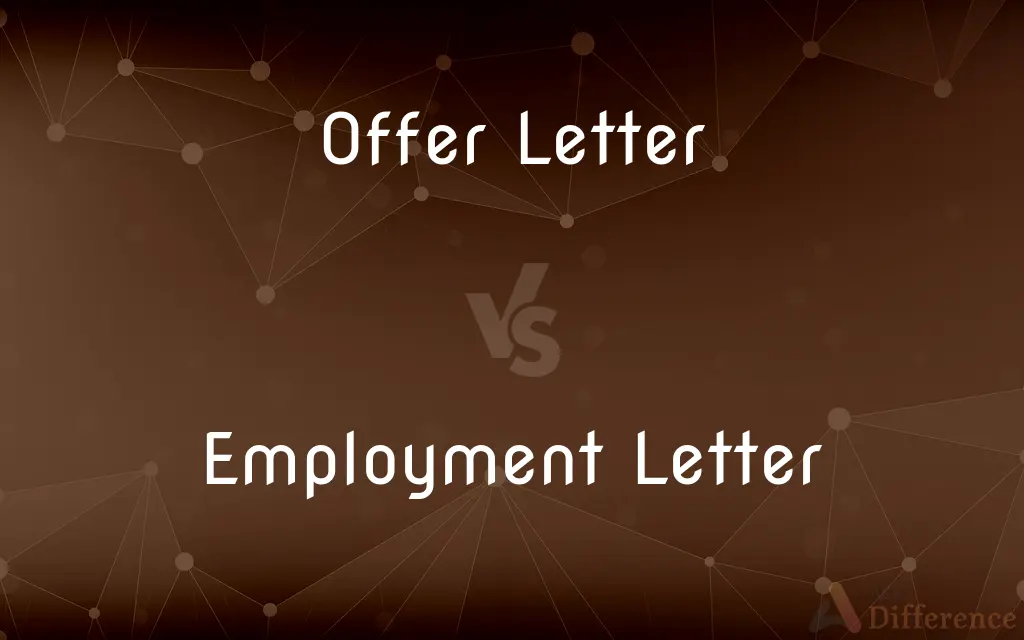 Offer Letter Vs Employment Letter What s The Difference 