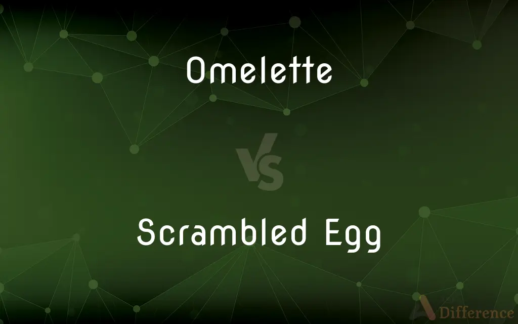 Omelette vs. Scrambled Egg — What's the Difference?