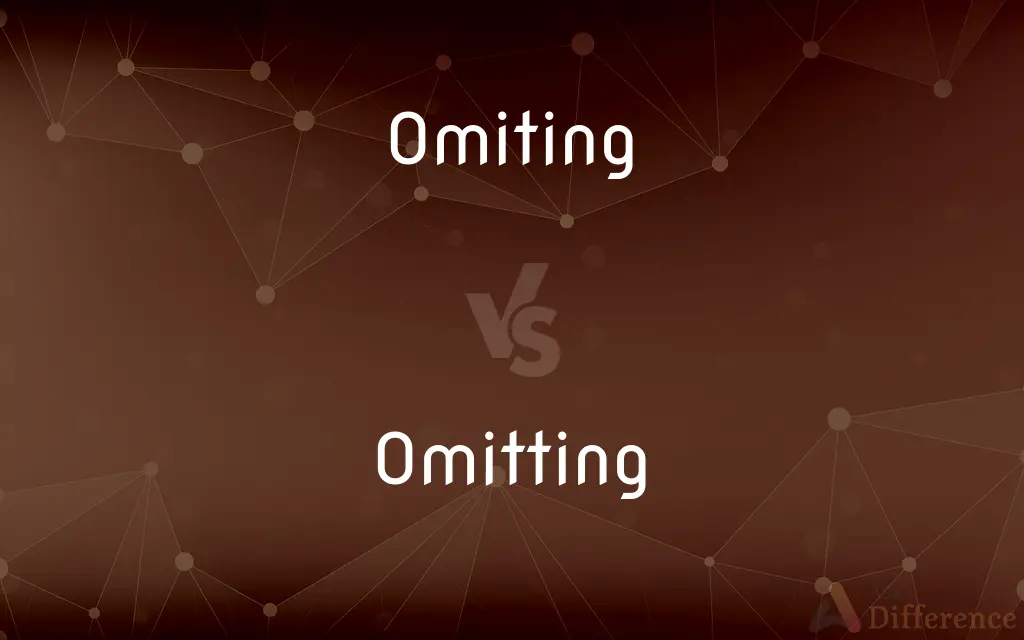 Omiting vs. Omitting — Which is Correct Spelling?