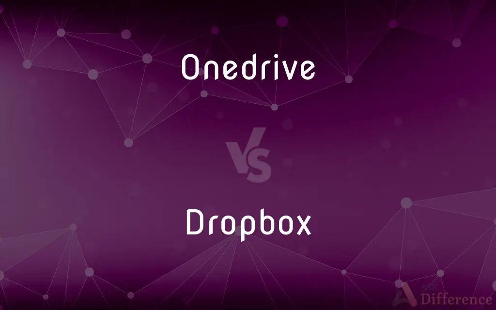 Onedrive vs. Dropbox — What's the Difference?