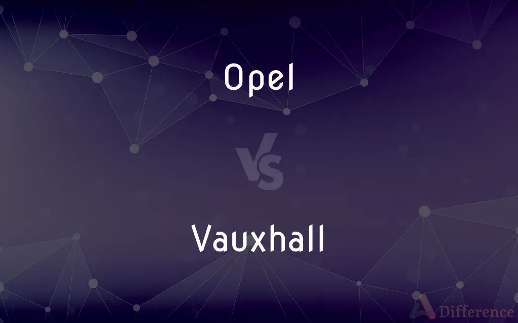 Opel vs. Vauxhall — What's the Difference?