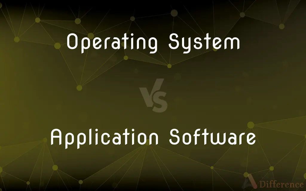 Operating System vs. Application Software — What's the Difference?