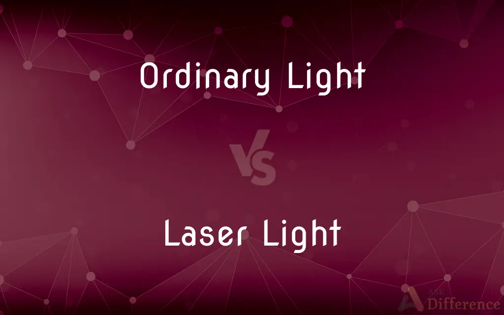 Ordinary Light vs. Laser Light — What's the Difference?