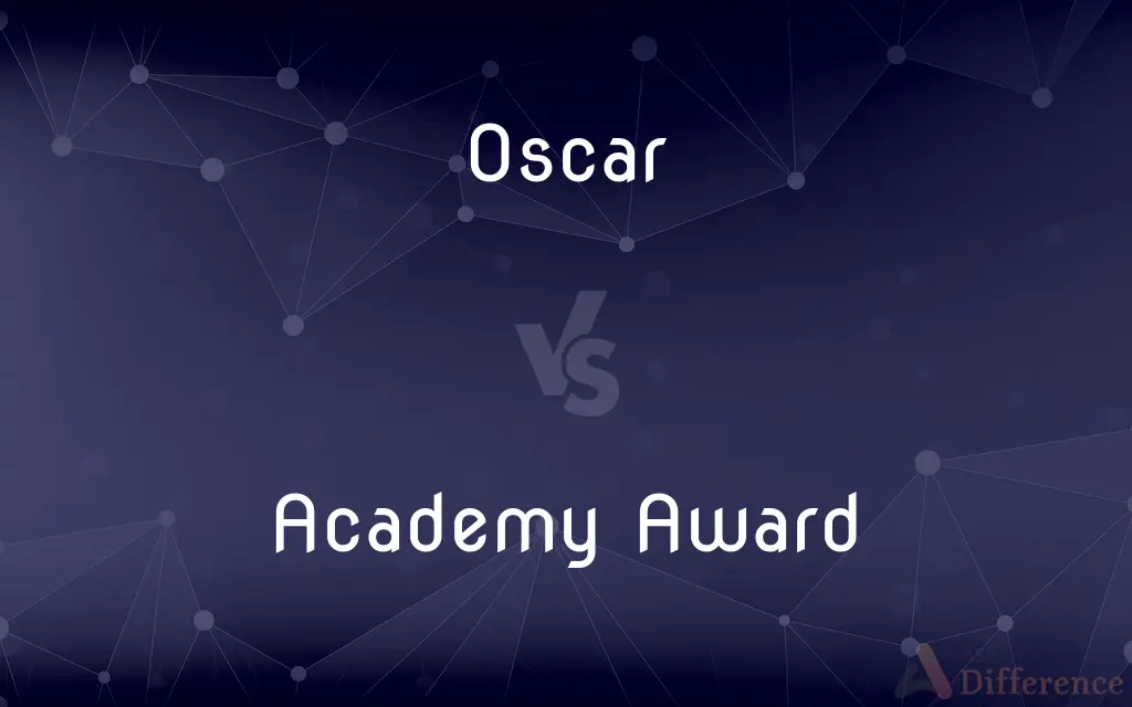 Oscar vs. Academy Award — What's the Difference?