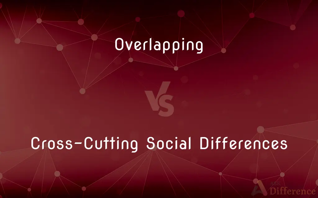 Overlapping vs. Cross-Cutting Social Differences — What's the Difference?