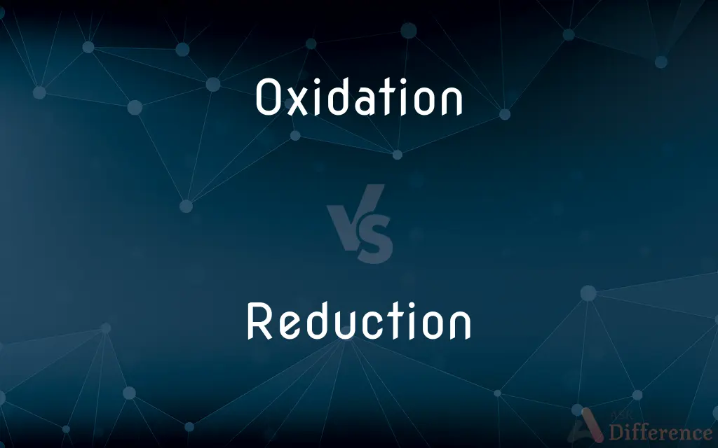 Oxidation vs. Reduction — What's the Difference?