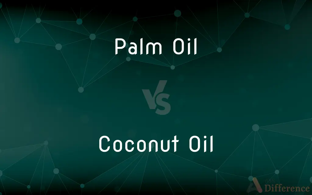 Palm Oil vs. Coconut Oil — What's the Difference?