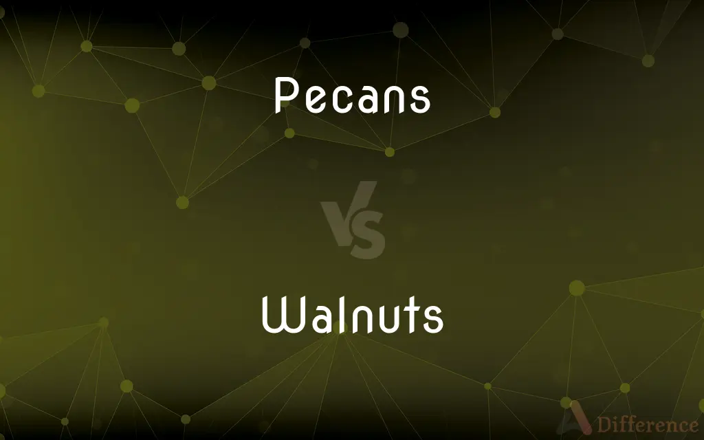 Pecans vs. Walnuts — What's the Difference?