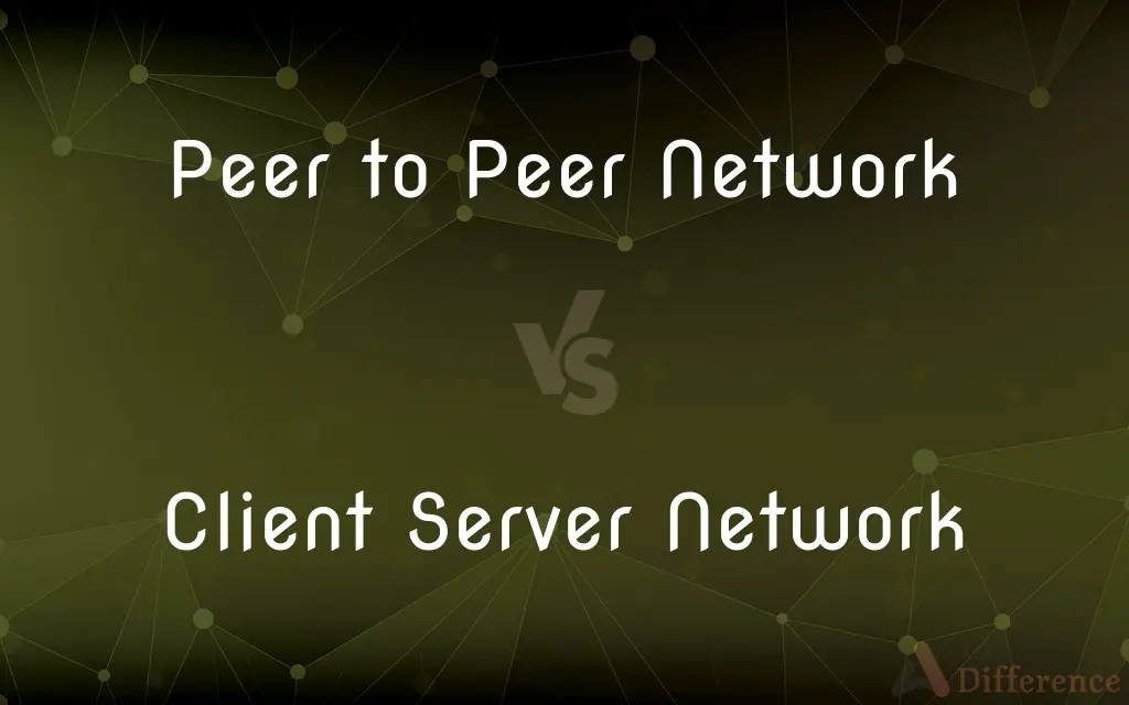 Peer to Peer Network vs. Client Server Network — What's the Difference?