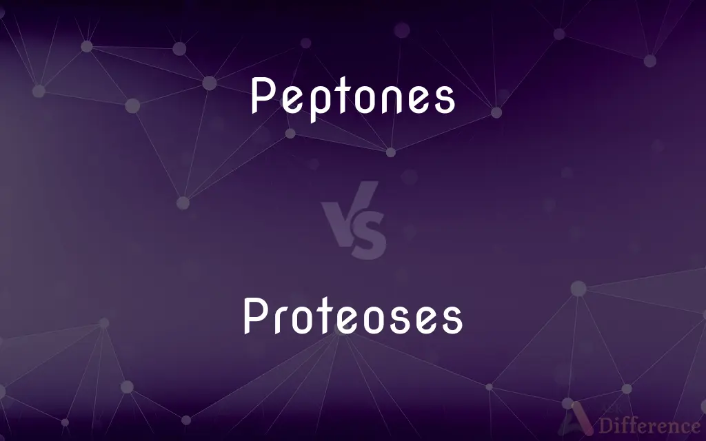 Peptones vs. Proteoses — What's the Difference?