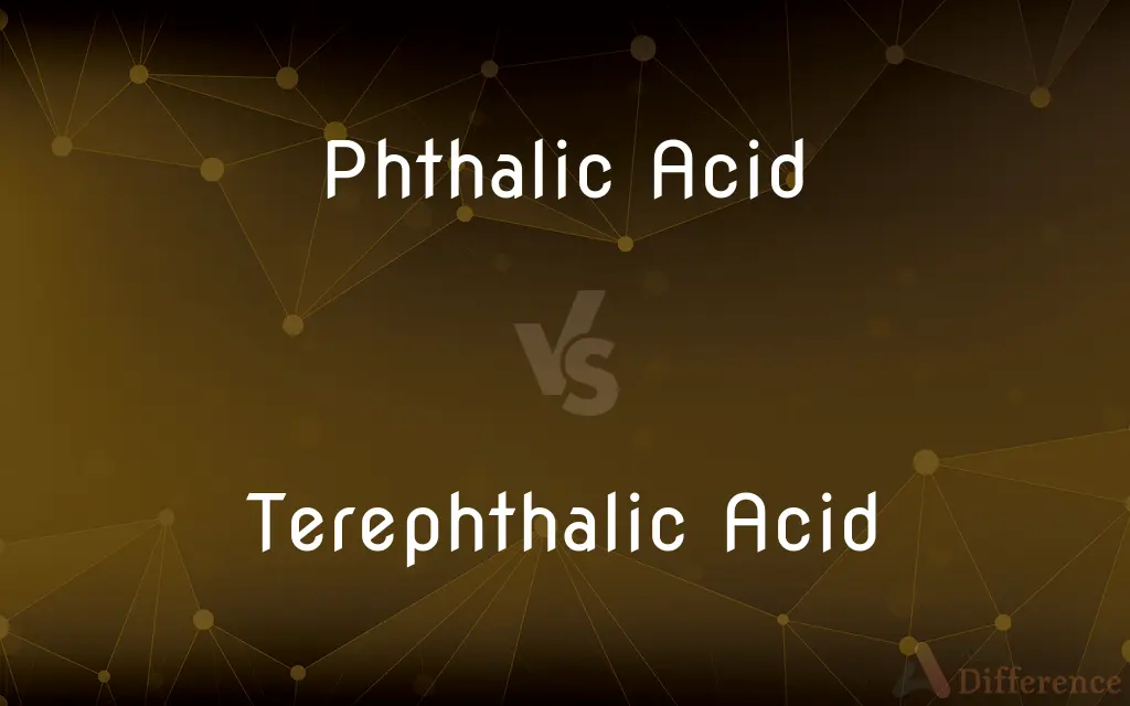 Phthalic Acid vs. Terephthalic Acid — What's the Difference?