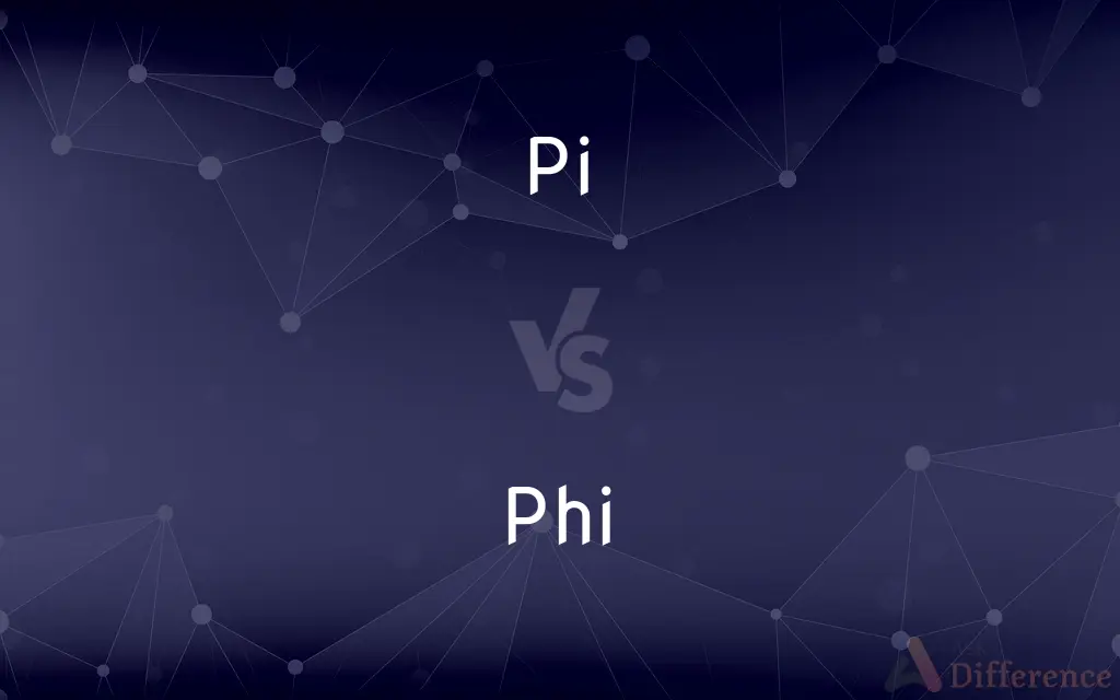 Pi vs. Phi — What's the Difference?