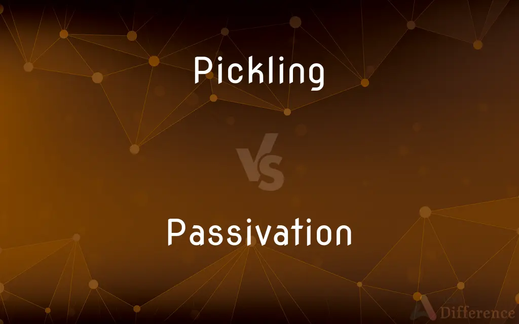 Pickling vs. Passivation — What's the Difference?