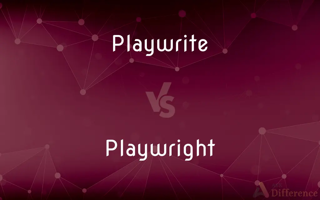 Playwrite vs. Playwright — Which is Correct Spelling?