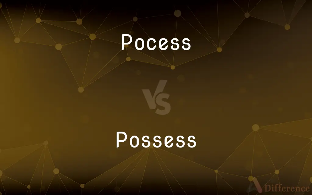 Pocess vs. Possess — Which is Correct Spelling?
