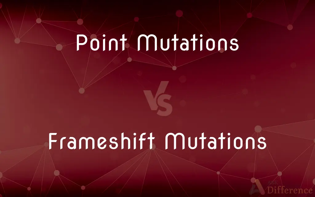 Point Mutations vs. Frameshift Mutations — What's the Difference?