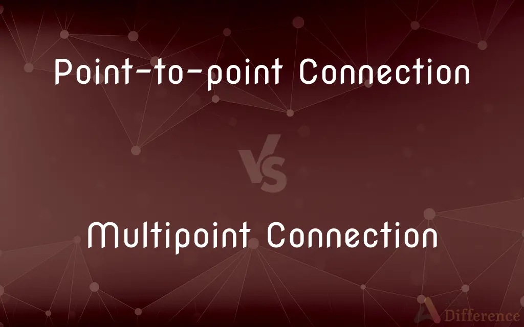 Point-to-point Connection vs. Multipoint Connection — What's the Difference?