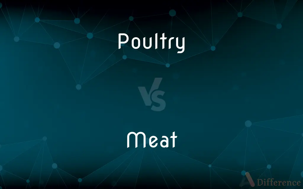 Poultry vs. Meat — What's the Difference?