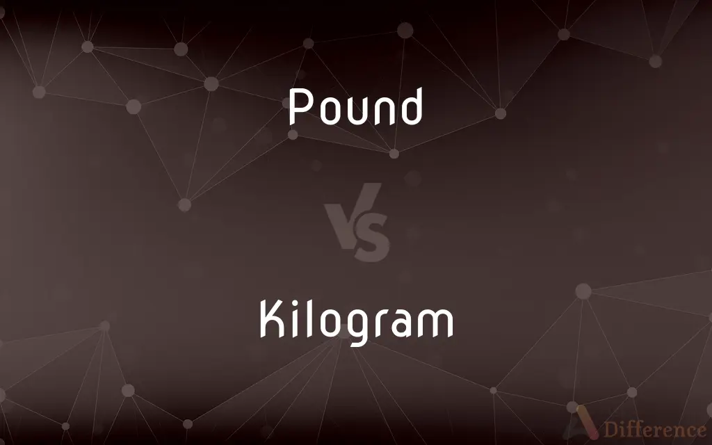 Pound vs. Kilogram — What's the Difference?